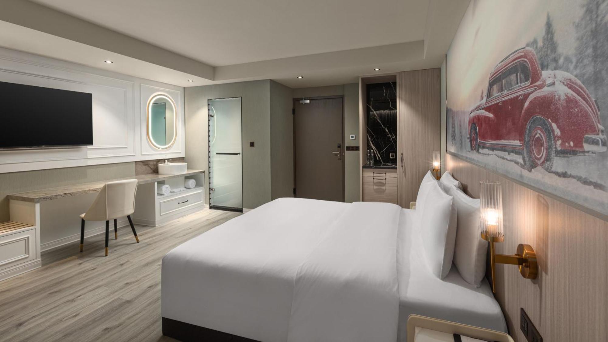 Tryp By Wyndham New Taipei Linkou 新北林口爵怡溫德姆酒店機場捷運mrta9林口站 Экстерьер фото